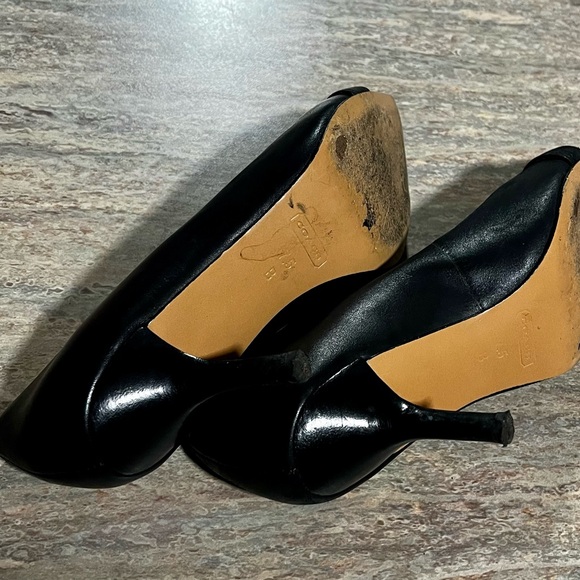 Coach Zuma pointy leather kitten heels - Picture 16 of 16